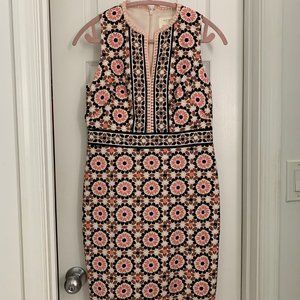 Kate Spade Salmon and Pink Tapestry Dress Sz6